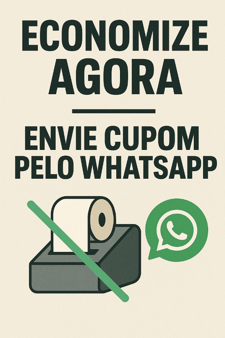 “ECONOMIZE AGORA — ENVIE CUPOM PELO WHATSAPP”