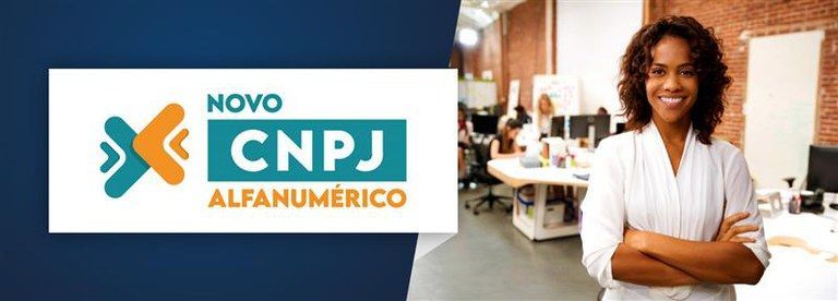 Novo CNPJ com letras a partir de julho/2026.